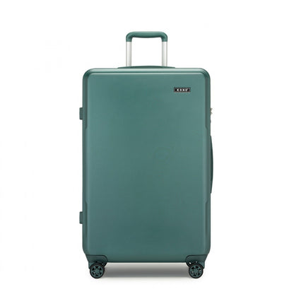 KSK2494 - Kono 28 Inch Minimalist Hard Shell ABS+PC Check-In Suitcase with TSA Lock 360° Spinner Wheels - Black