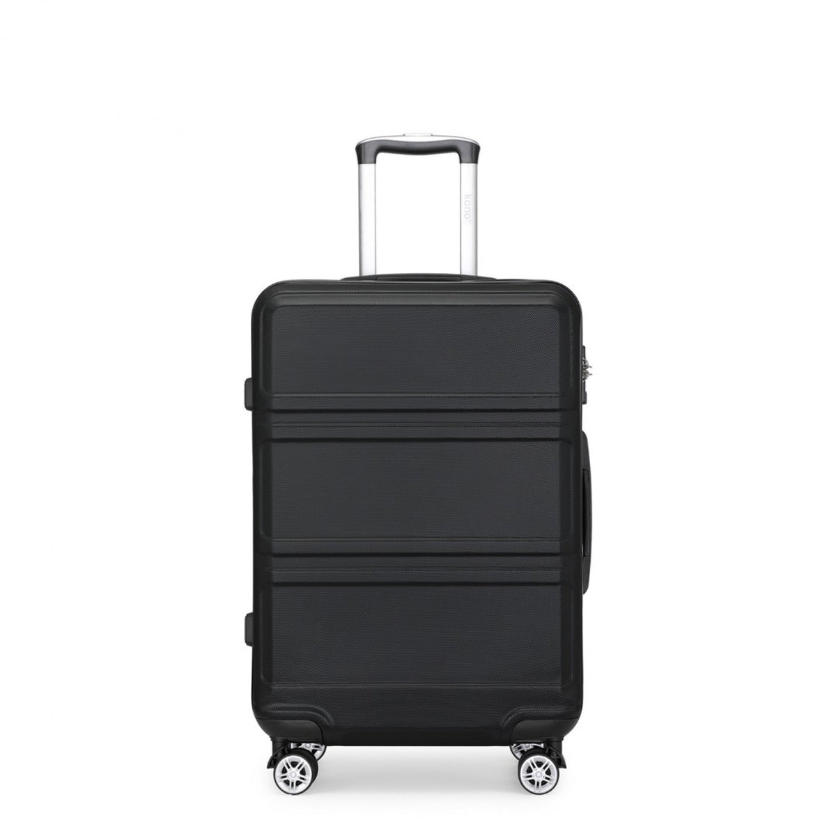 K1871-1L - Kono ABS 24 Inch Sculpted Horizontal Design Suitcase