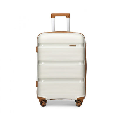 Kono 24" K2092L - Bright Hard Shell PP Suitcase - Classic Collection