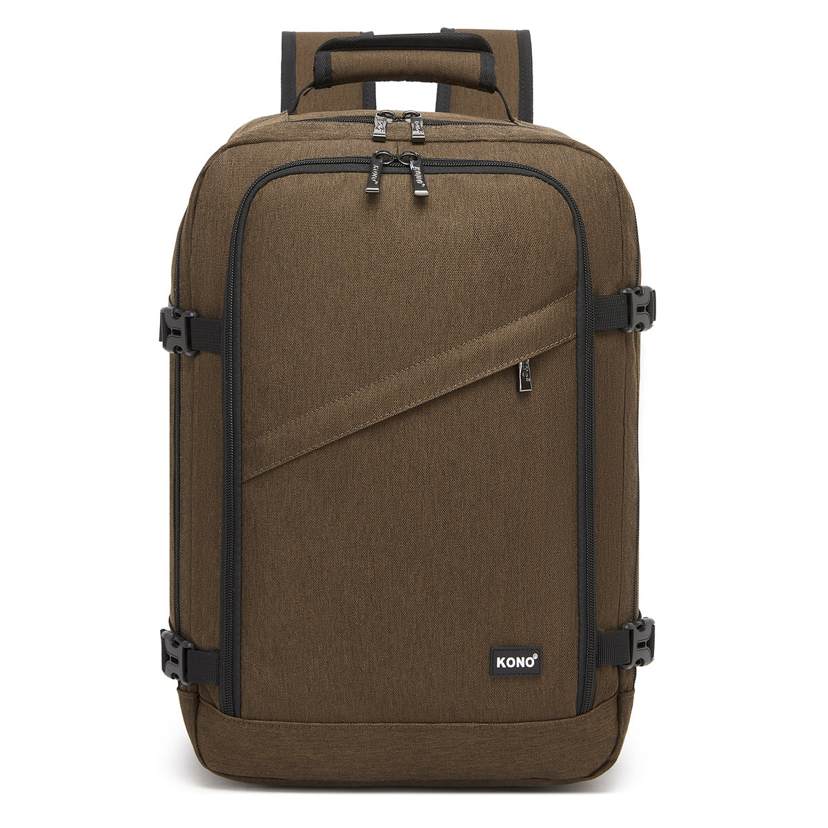 BPK2551 - Kono Flexible Cabin Backpack 30×20×40-Fits 15.6" Laptop, Clamshell Access-Great for Holidays, Work Trips & Commuting