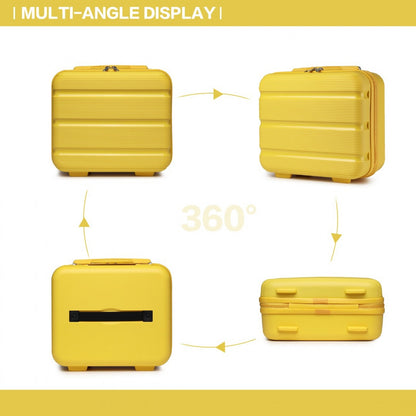 Kono 14" K2092L - Bright Hard Shell PP Vanity Case