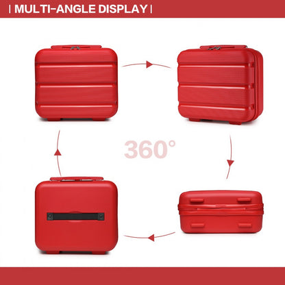 Kono 14" K2092L - Bright Hard Shell PP Vanity Case