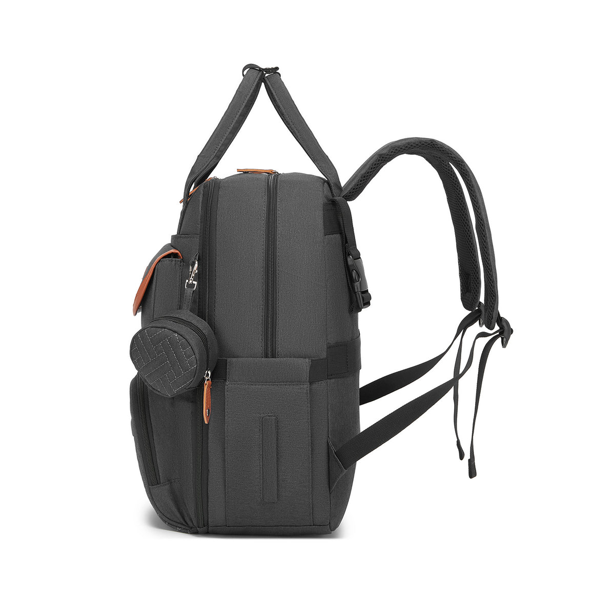 BCK2615 - Kono 3-in-1 Mummy Nappy Backpack Set with Changing Mat & Insulated Pacifier Pouch
