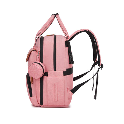 BCK2615 - Kono 3-in-1 Mummy Nappy Backpack Set with Changing Mat & Insulated Pacifier Pouch