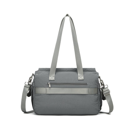 BCM2517 - Miss Lulu Stylish and Spacious Maternity Diaper Bag with Insulated Baby Bottle Pockets,Wet-Dry Separation,Stroller Strap