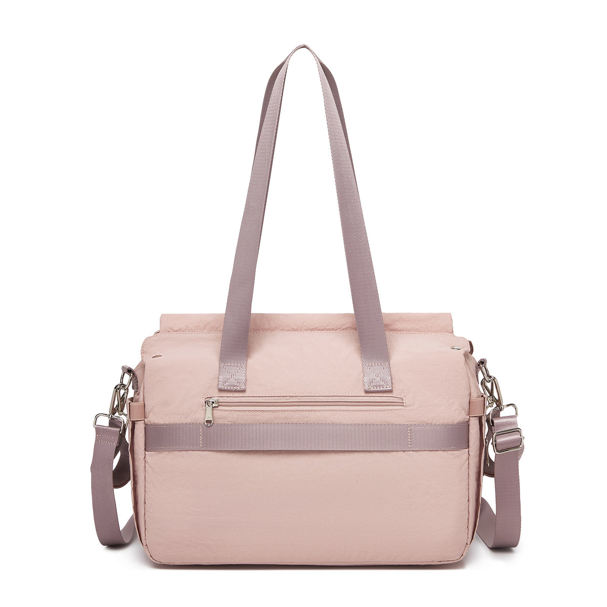 BCM2517 - Miss Lulu Stylish and Spacious Maternity Diaper Bag with Insulated Baby Bottle Pockets,Wet-Dry Separation,Stroller Strap
