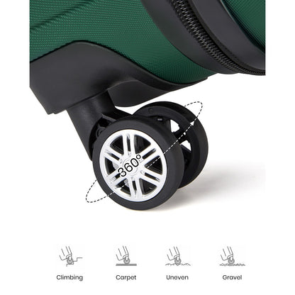 KSK2694 - Kono 20/24/28 Inch PC Hard Shell Suitcase Set, Lightweight Luggage with Silent Wheels & Organised Interior
