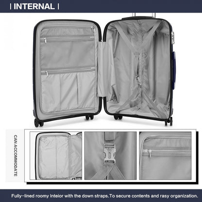 Kono 24" K1997L - HARD SHELL PP SUITCASE