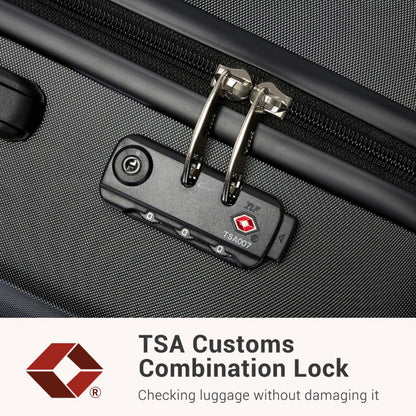 KSK2494 - Kono 24 Inch Minimalist Hard Shell ABS+PC Check-In Suitcase with TSA Lock 360° Spinner Wheels