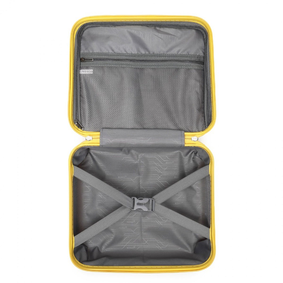 Kono 14" K2092L - Bright Hard Shell PP Vanity Case