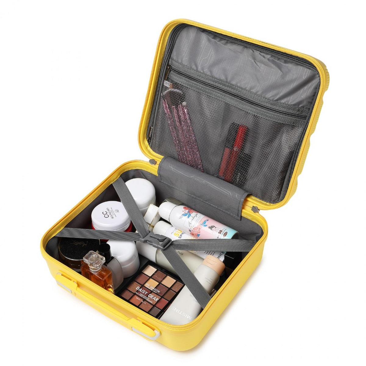 Kono 14" K2092L - Bright Hard Shell PP Vanity Case