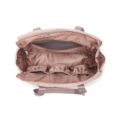 BCM2517 - Miss Lulu Stylish and Spacious Maternity Diaper Bag with Insulated Baby Bottle Pockets,Wet-Dry Separation,Stroller Strap
