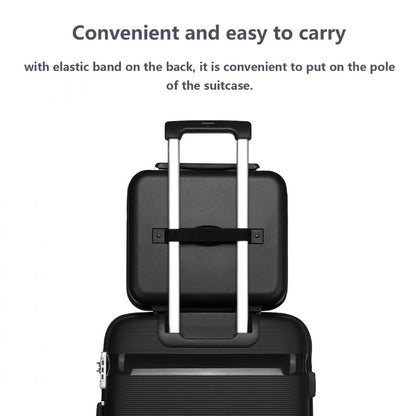 Kono 14" K2092L - Bright Hard Shell PP Vanity Case