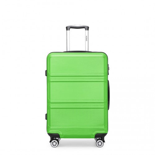 K1871-1L - Kono ABS 20 Inch Sculpted Horizontal Design Cabin Luggage