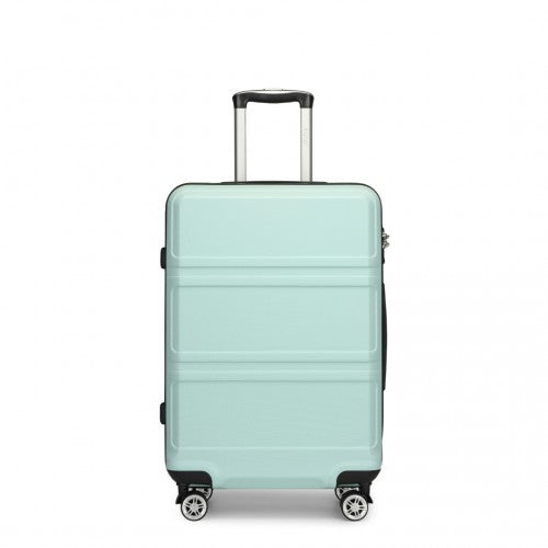 K1871-1L - Kono ABS 20 Inch Sculpted Horizontal Design Cabin Luggage