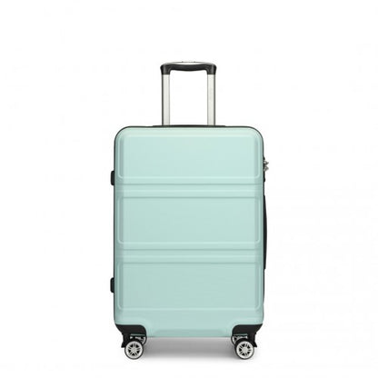 K1871-1L - Kono ABS 20 Inch Sculpted Horizontal Design Cabin Luggage