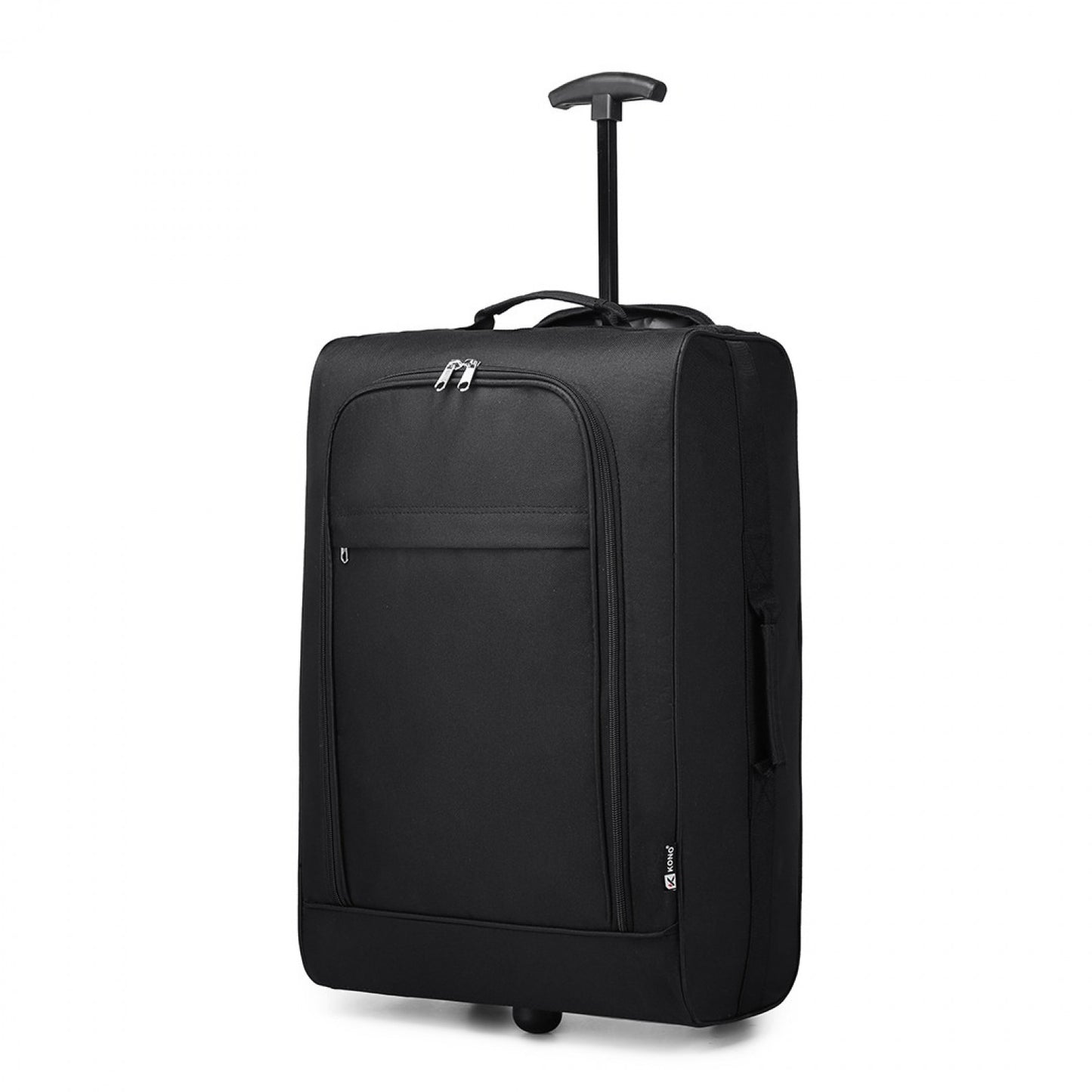 Kono 20" K1873-2 - SOFT SHELL HAND LUGGAGE - BLACK