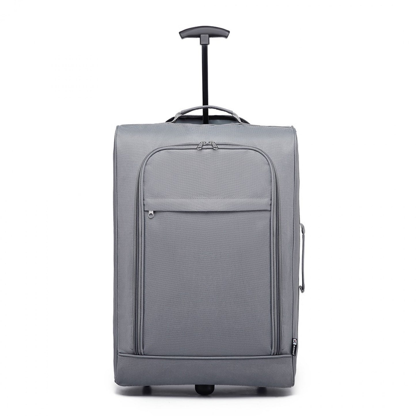 Kono 20" K1873-2 - SOFT SHELL HAND LUGGAGE - BLACK