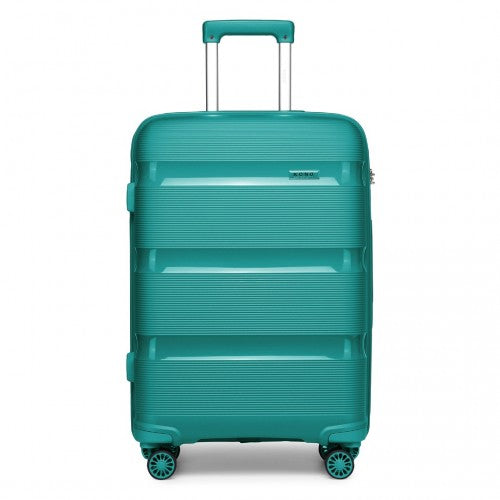 Kono 28" K2092L - Bright Hard Shell PP Suitcase - Classic Collection