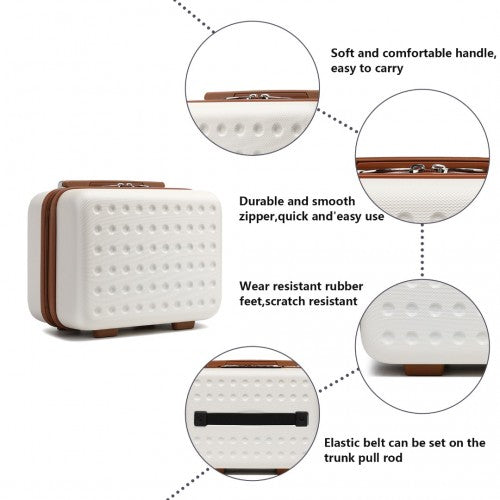 Kono 13" K2394L - Special Hard Shell ABS Vanity Case