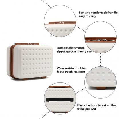 Kono 13" K2394L - Special Hard Shell ABS Vanity Case