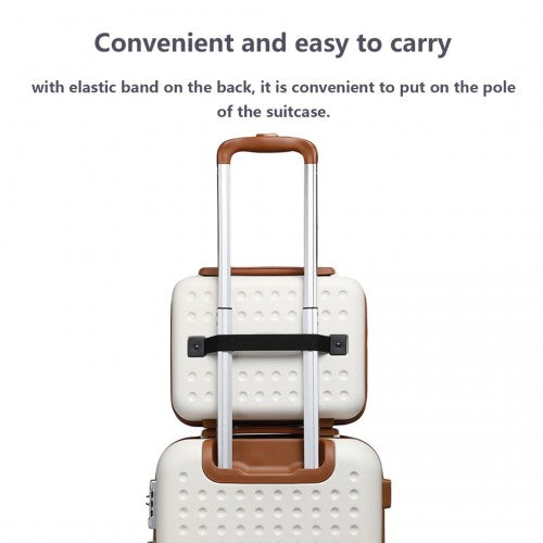 Kono 13" K2394L - Special Hard Shell ABS Vanity Case