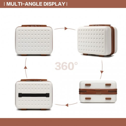 Kono 13" K2394L - Special Hard Shell ABS Vanity Case