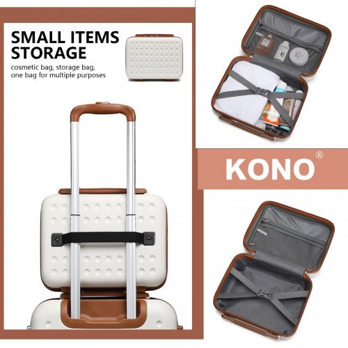 Kono 13" K2394L - Special Hard Shell ABS Vanity Case