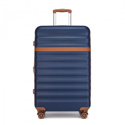 Kono 28" KSK2484 - Expandable Lightweight Hard Shell ABS+PC Check-In Suitcase with TSA Lock Ideal for Extended Trips and Secure Travel