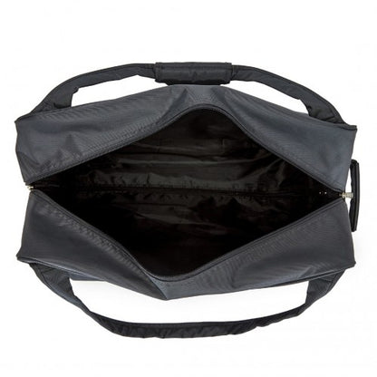 KSK2489 - Kono Durable Folding Travel Trolley Bag with Enhanced Features and Multi Compartment - Grey