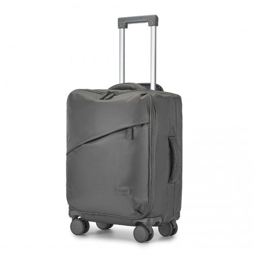 KSK2491 - Kono 20 Inch Lightweight Soft Shell Carry On Cabin Size Suitcase with TSA Lock and Separate Wet/Dry Compartment