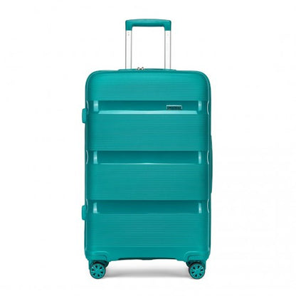 Kono 28" KSK2492 - PP Hardshell Checked Luggage - Lightweight Suitcase with TSA Lock, 360° Spinner Wheels
