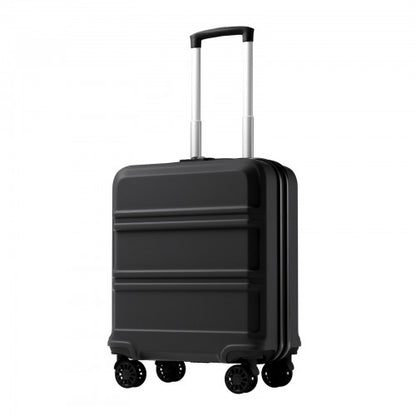 KSK2581 - Kono 16 Inch ABS+PC Compact Cabin Suitcase – Lightweight Hard Shell Carry-On with Spinner Wheels