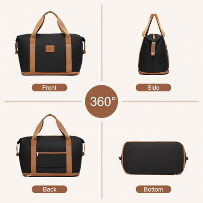 KSK2592+EA2212 - Kono 28 Inch Large ABS+PC Hard Shell Suitcase Set with Travel Bag & Toiletry Pouch