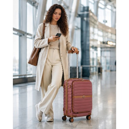 KSK2592 - Kono 21-Inch Front-Opening Cabin Suitcase with 15.6-Inch Laptop Compartment