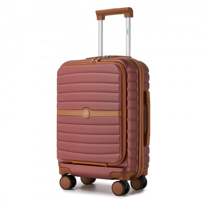 KSK2592 - Kono 21-Inch Front-Opening Cabin Suitcase with 15.6-Inch Laptop Compartment