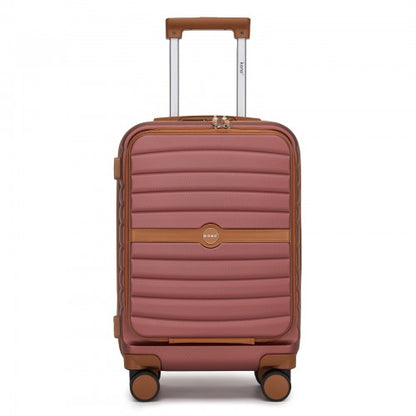 KSK2592 - Kono 21-Inch Front-Opening Cabin Suitcase with 15.6-Inch Laptop Compartment
