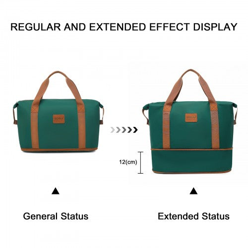KSK2592+EA2212 - Kono 20 Inch ABS+PC Hard Shell Cabin Suitcase Set with Travel Bag & Toiletry Pouch