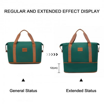 KSK2592+EA2212 - Kono 20 Inch ABS+PC Hard Shell Cabin Suitcase Set with Travel Bag & Toiletry Pouch
