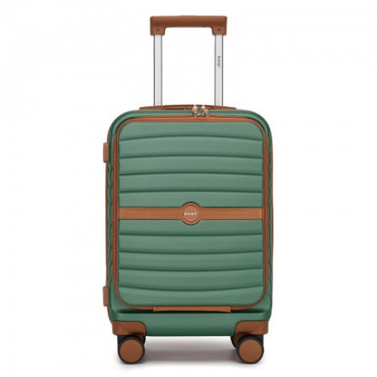 KSK2592 - Kono 21-Inch Front-Opening Cabin Suitcase with 15.6-Inch Laptop Compartment