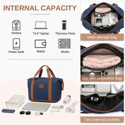 KSK2592+EA2212 - Kono 20 Inch ABS+PC Hard Shell Cabin Suitcase Set with Travel Bag & Toiletry Pouch