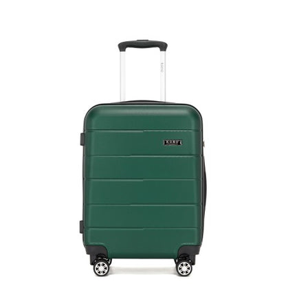 KSK2694 - Kono 20 Inch PC Hard Shell Suitcase, Carry-On Luggage with Silent Wheels & Organised Interior