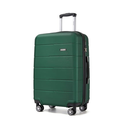KSK2694 - Kono 24 Inch PC Hard Shell Suitcase, Check‑in Luggage with Silent Wheels & Organised Interior