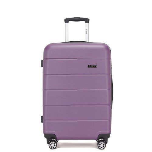 KSK2694 - Kono 24 Inch PC Hard Shell Suitcase, Check‑in Luggage with Silent Wheels & Organised Interior