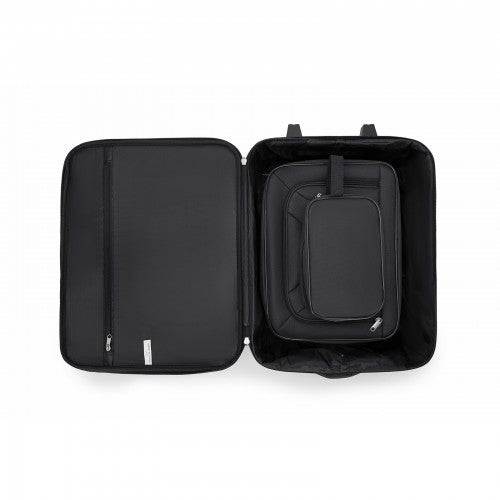 KSN2586 20-inch black luggage set – detail view 11