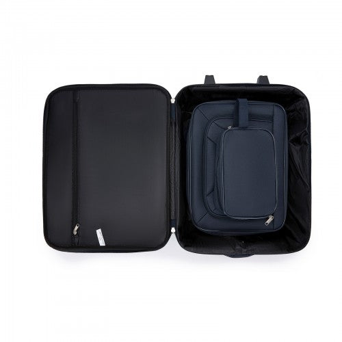 KSN2586 20-inch navy luggage set – detail view 11