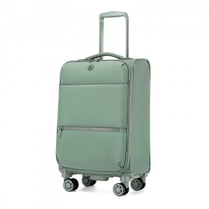 KSN2593 20-inch green suitcase – detail view 20