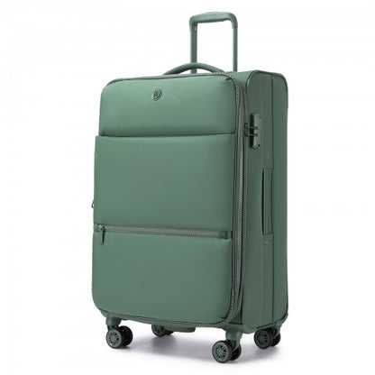 KSN2593 26-inch green suitcase – detail view 26