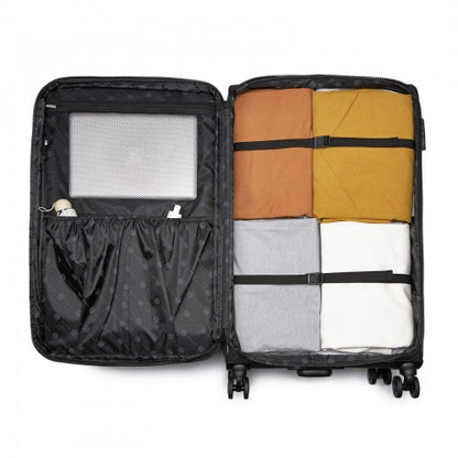KSN2593 20/26/30-inch black luggage set – set view