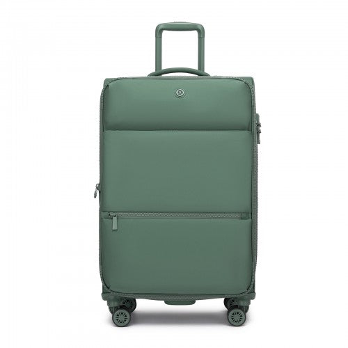 KSN2593 20/26/30-inch green luggage set – set view